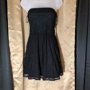 Strapless Black Dress